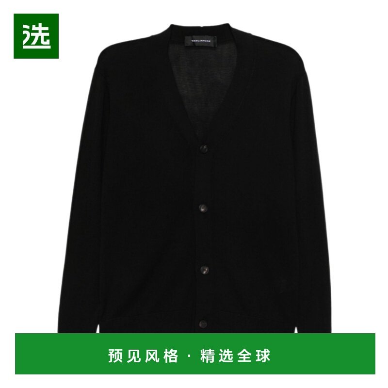 香港直邮TAGLIATORE 男士针织衫 CASTORPWE2525E337BLACK SS2025,男装,针织衫/毛衣,淘宝优惠券,粉丝福利购,淘宝优惠卷
