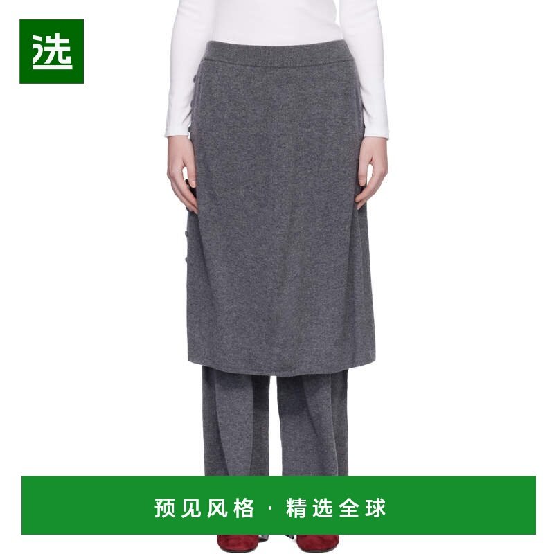 1h可退 香港直邮LISA YANG 女士 灰色 The Payton 长裤 2025508,女装/女士精品,休闲裤,淘宝优惠券,粉丝福利购,淘宝优惠卷