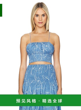 1h可退 香港直邮FAITHFULL THE BRAND 女士 Baia 上衣 FF2984CMB