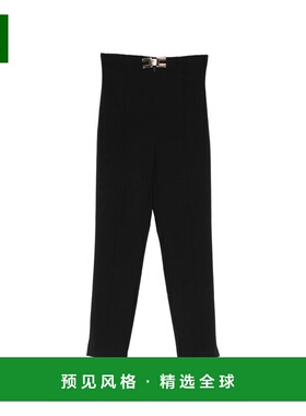 1h可退 香港直邮Elisabetta Franchi 女士 黑色裤子 PA16361E2