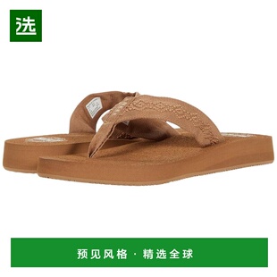 1h可退 【美国直邮】reef 女士 凉鞋人字拖编织正品 外穿休闲 百