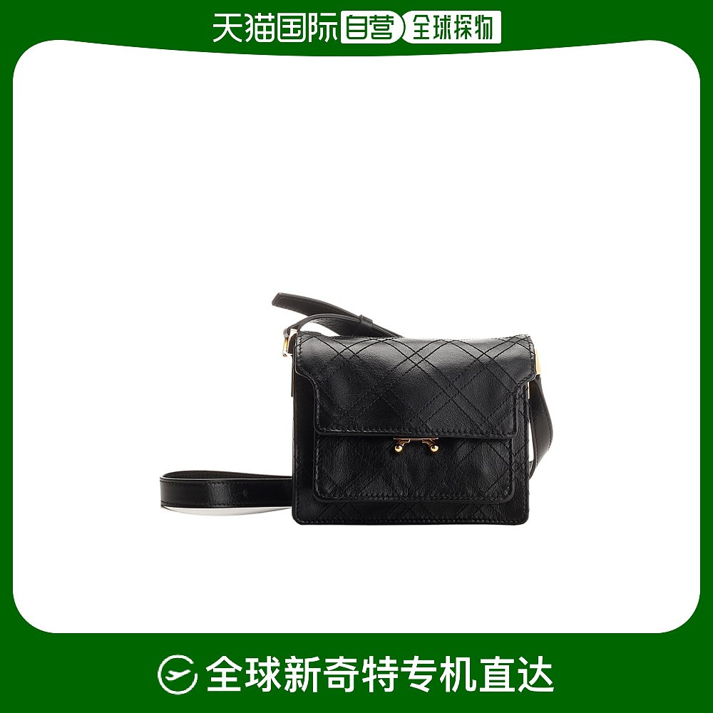 香港直邮Marni 迷你Trunk单肩包 SBMP0075L3P5272