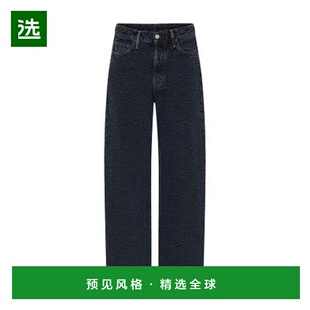 欧洲直邮ACNE STUDIO 1981F 交织字母直筒牛仔裤直筒裤