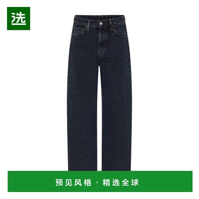 欧洲直邮ACNE STUDIO 1981F 交织字母直筒牛仔裤直筒裤