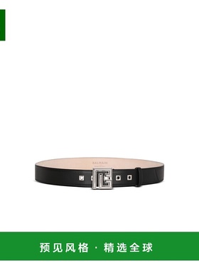 香港直邮Balmain 徽标腰带 DM1WJ016LVTL皮带