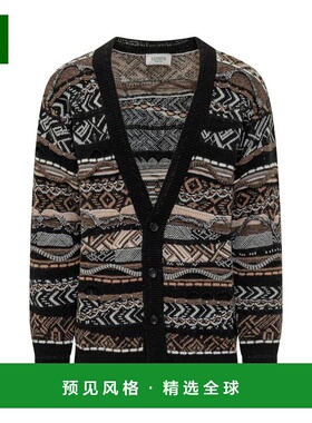 香港直邮LANEUS 男士针织衫 F5LAMACA229178 AW2025 棕色 Laneus