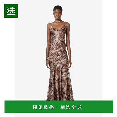 1h可退 香港直邮Elisabetta Franchi 女士 ALLIGATOR-RINT CARPET