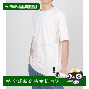 F1J7C 韓國直郵FENDI AM7F 100%純棉前標徽章T恤衫 FY0936