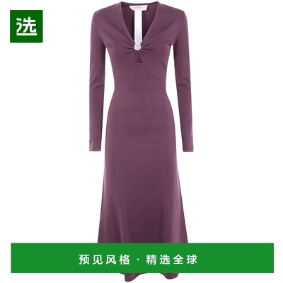 香港直邮TWIN SET 女士连衣裙 252TP314005609 AW2025 紫色 Dress