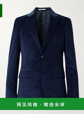 香港直邮1h可退 Gabriela Hearst 男士 Irving 修身棉质灯芯绒西