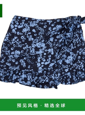欧洲直邮Only 女孩 KOGLINO FAKE WRAP SKORT CP PTM 短裤 蓝色