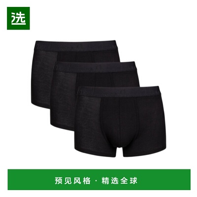 香港直邮PAUL SMITH 男士内裤 M1A916FHM3PK5379 SS2024 黑色