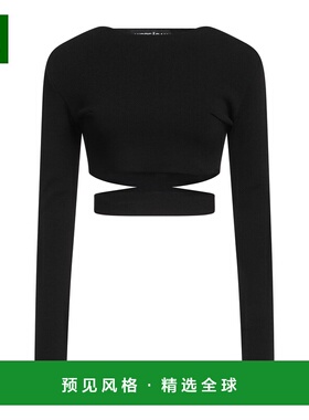 1h可退 香港直邮ANDREĀDAMO 女士 毛衣 black黑色 舒适时尚