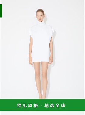 香港直邮Alaïa 女士 短袖上衣 AA9H1213K064A white白色 舒适时尚