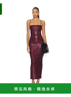 1h可退 香港直邮retrofete 女士 Kyree 连衣裙 HL248046 red红色