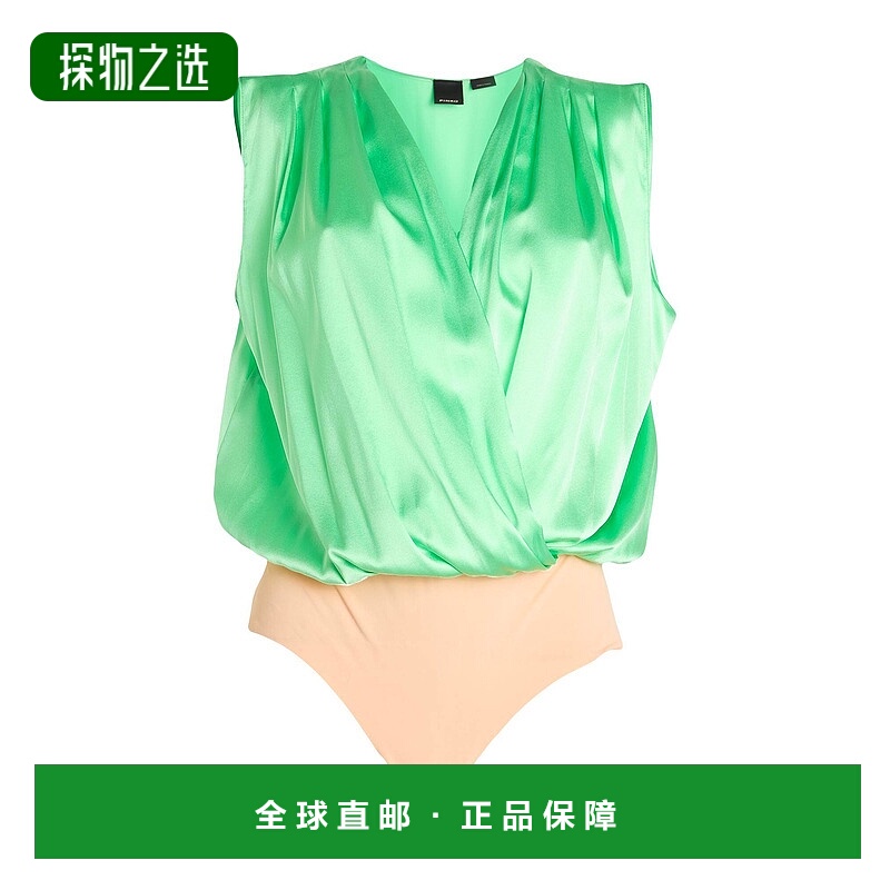 香港直邮Pinko 品高 女士 连体衣 green绿色 舒适时尚性感