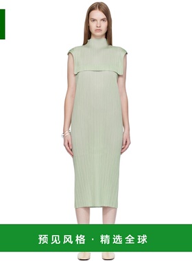1h可退 香港直邮Pleats Please Issey Miyake 女士 绿色 Monthly