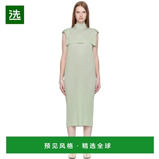 1h可退 香港直邮Pleats Please Issey Miyake 女士 绿色 Monthly