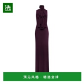 香港直邮Alaia 针织蝴蝶结连衣裙 AA9R2793J070B长裙