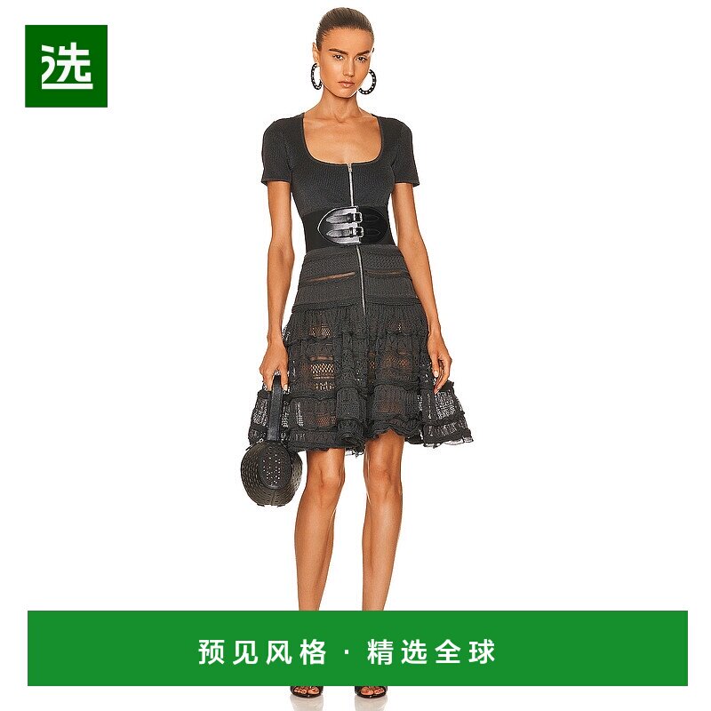 1h可退 香港直邮Alaïa 女士 Crinoline 连衣裙 AA9R22422M709