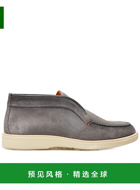 香港直邮SANTONI 男士商务休闲鞋 MGDT17823TICBGEXG77GREY