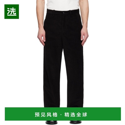 1h可退 香港直邮Bode 男士 黑色 Bandstand Standard 长裤 MRF24B