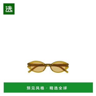SL567玳瑁猫眼 椭圆框太阳镜 香港直邮Saint Laurent