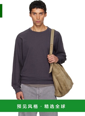 1h可退 香港直邮Lemaire 男士 灰色圆领套头衫 TO1454LJ1042卫衣