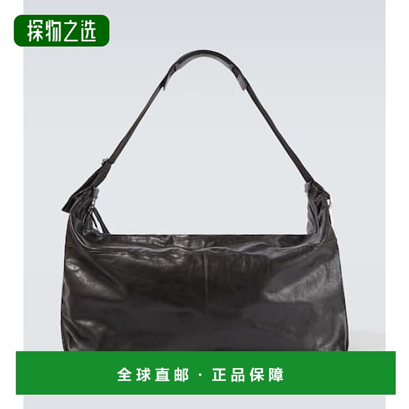 香港直邮Lemaire 男士 Berlingot 72H 皮革旅行袋