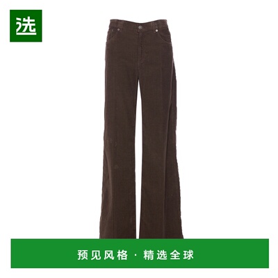 香港直邮DONDUP 女士休闲裤 DP619VS0030DBM5737 AW2025 棕色