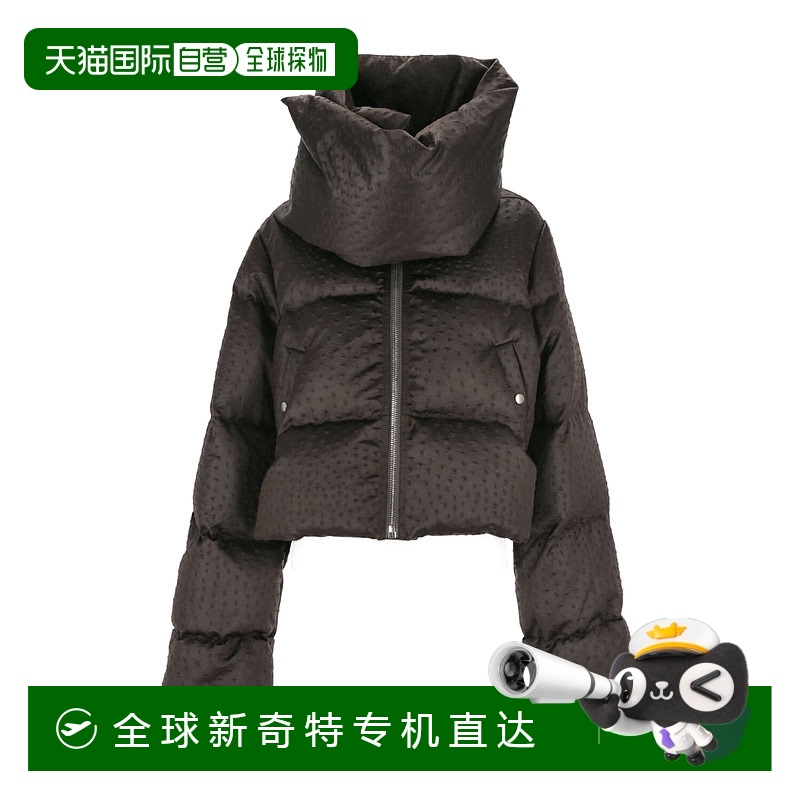 香港直邮Rick Owens 漏斗领羽绒服 RP02C1774ODD3 高端流行休闲