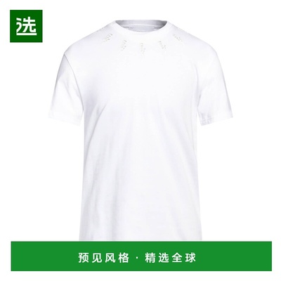 1h可退 香港直邮Neil Barrett 尼奥·贝奈特 男士 T恤 white白色