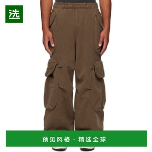 1h可退 香港直邮Entire Studios 男士 棕色 Heavy Gocar 工装裤 E