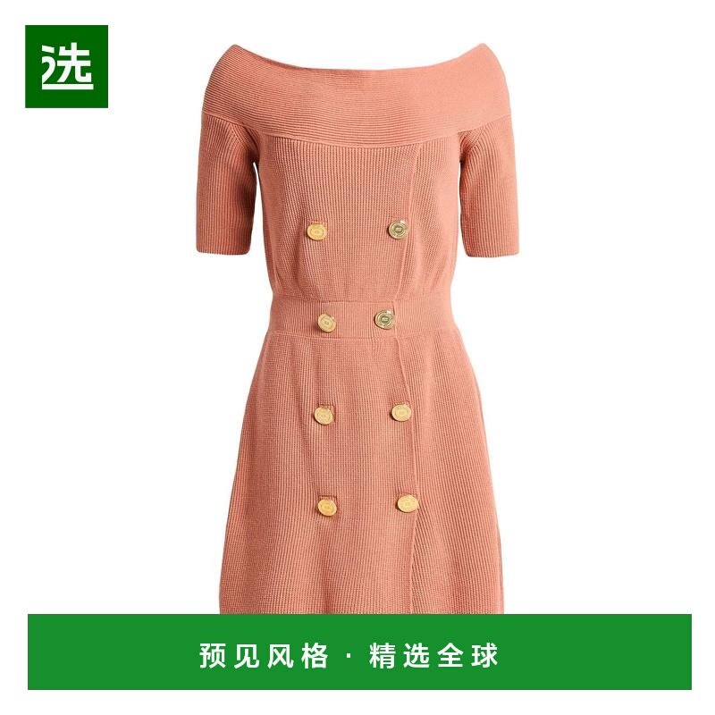 1h可退 香港直邮Elisabetta Franchi 女士 紧身连衣裙 pink粉色,女装/女士精品,连衣裙,淘宝优惠券,粉丝福利购,淘宝优惠卷