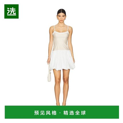 1h可退 香港直邮Simkhai 女士 Fifi 迷你连衣裙 3251099LSOLID