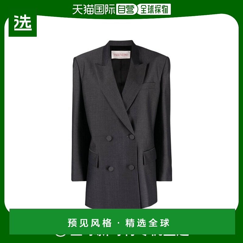 【99新未使用】香港直邮Valentino 双排扣西装外套 3B0CE3D387R