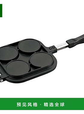 【日本直邮】鹿牌烧烤铸铝煎饼制造商户外平底锅 UG-3006