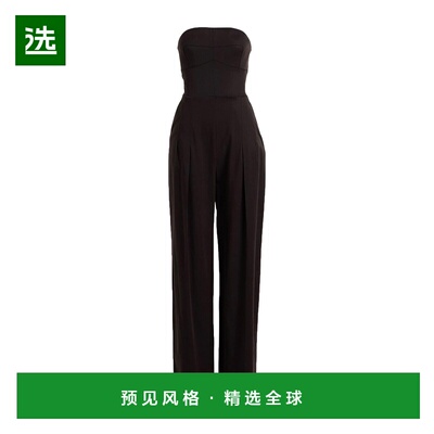 1h可退 香港直邮Elisabetta Franchi 女士 连体裤 black黑色 舒适