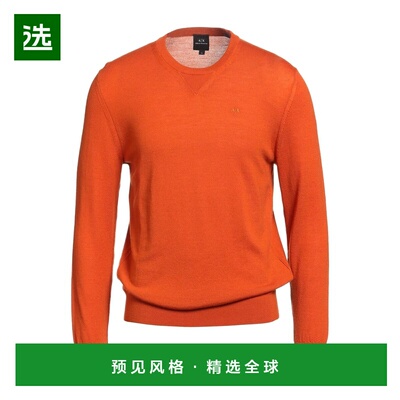 1h可退 香港直邮Armani Exchange 男士 毛衣 orange橙色 舒适时尚