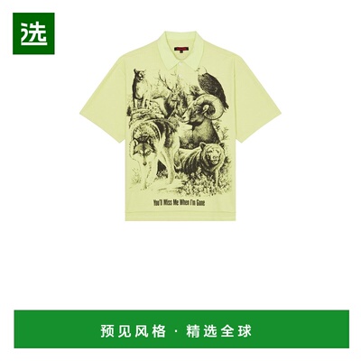 1h可退 香港直邮Pleasures 男士 Revival 宽松款Polo衫 P25SP047M