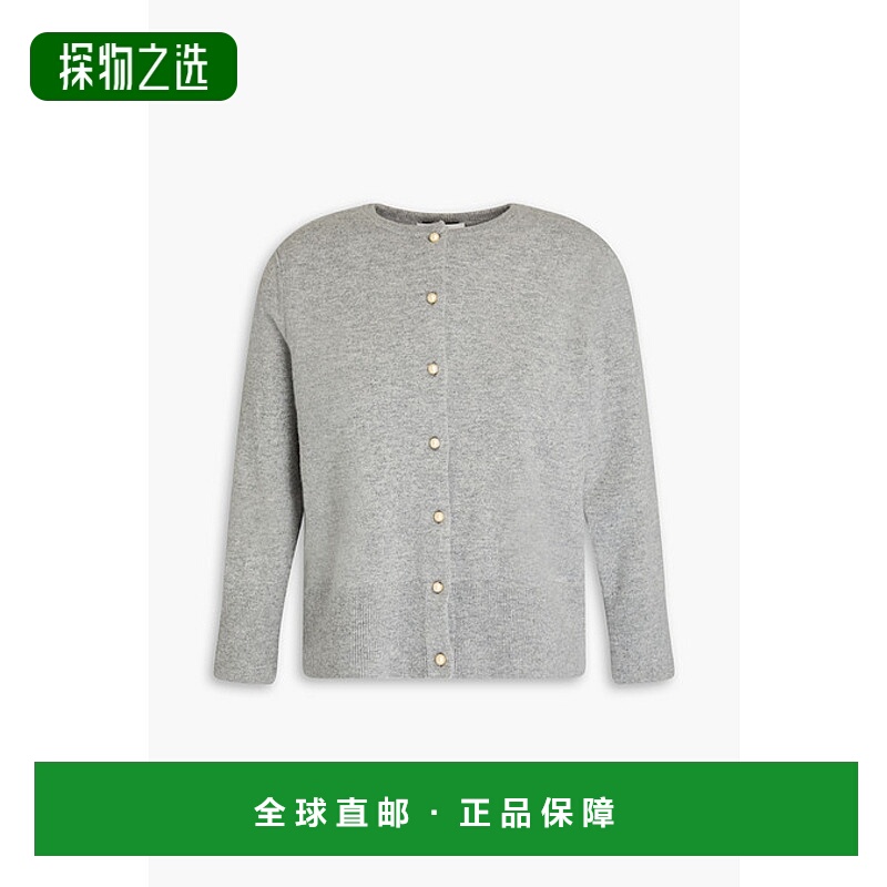 香港直邮VINCE 女士 紐扣裝飾針織開襟衫 V067579623