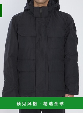 香港直邮Canada Goose 加拿大鹅 男士 Maitland 大衣(黑色) 4662M