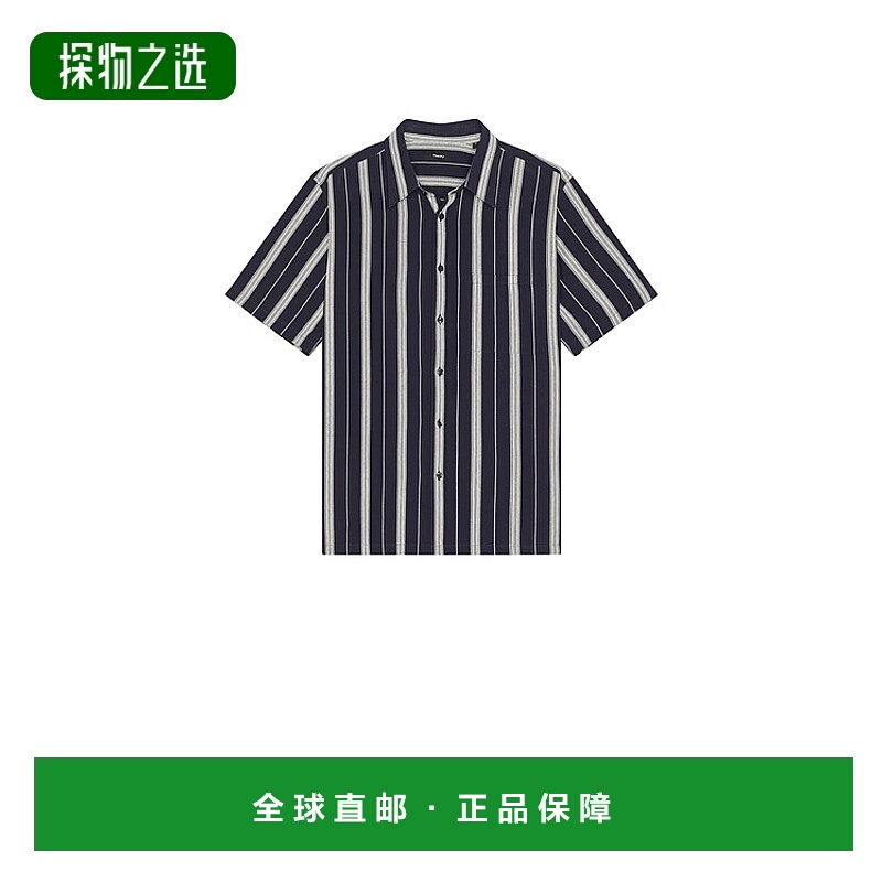 香港直邮THEORY 希尔瑞 男士 Noll 短袖衬衫 P0574505