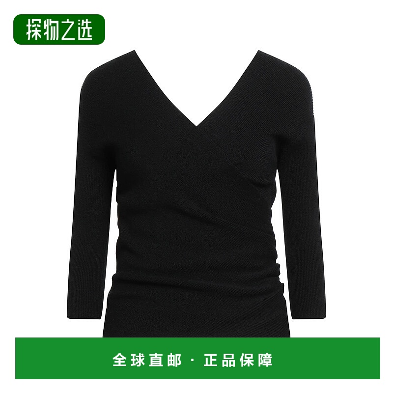 香港直邮DIOR 迪奥 女士 羊绒混纺毛衣 black黑色 舒适时尚