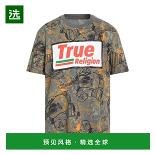1h可退 【美国直邮】true religion 男士 上装T恤短袖