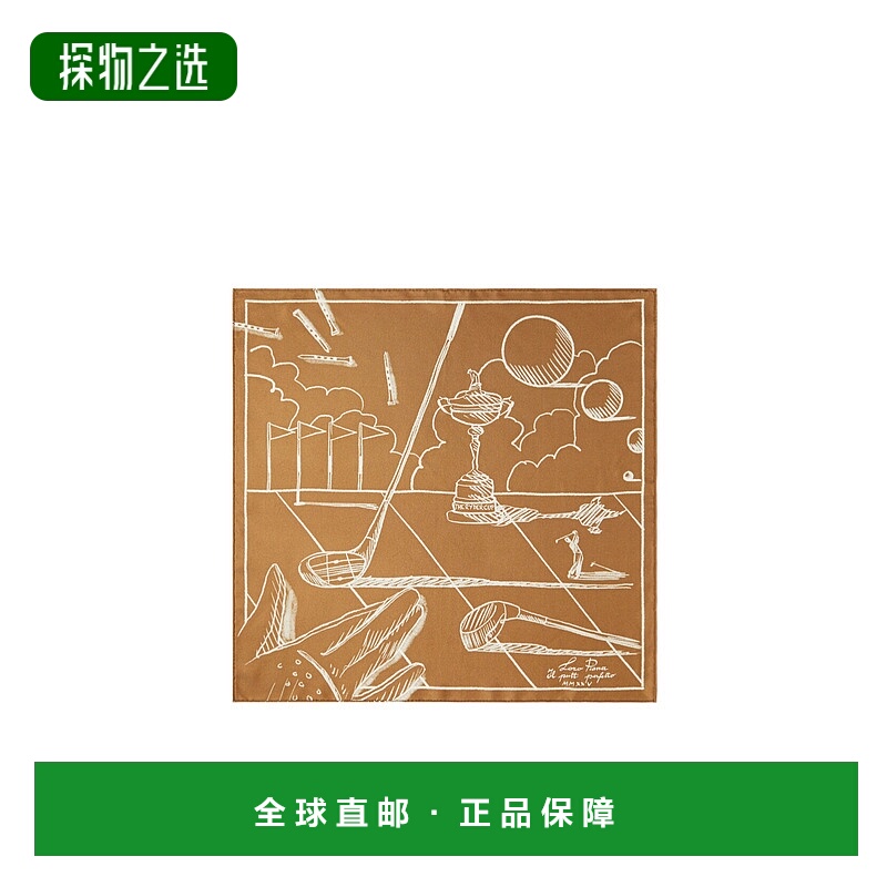 香港直邮Loro Piana Il Putt Perfetto 丝巾 FAP9039
