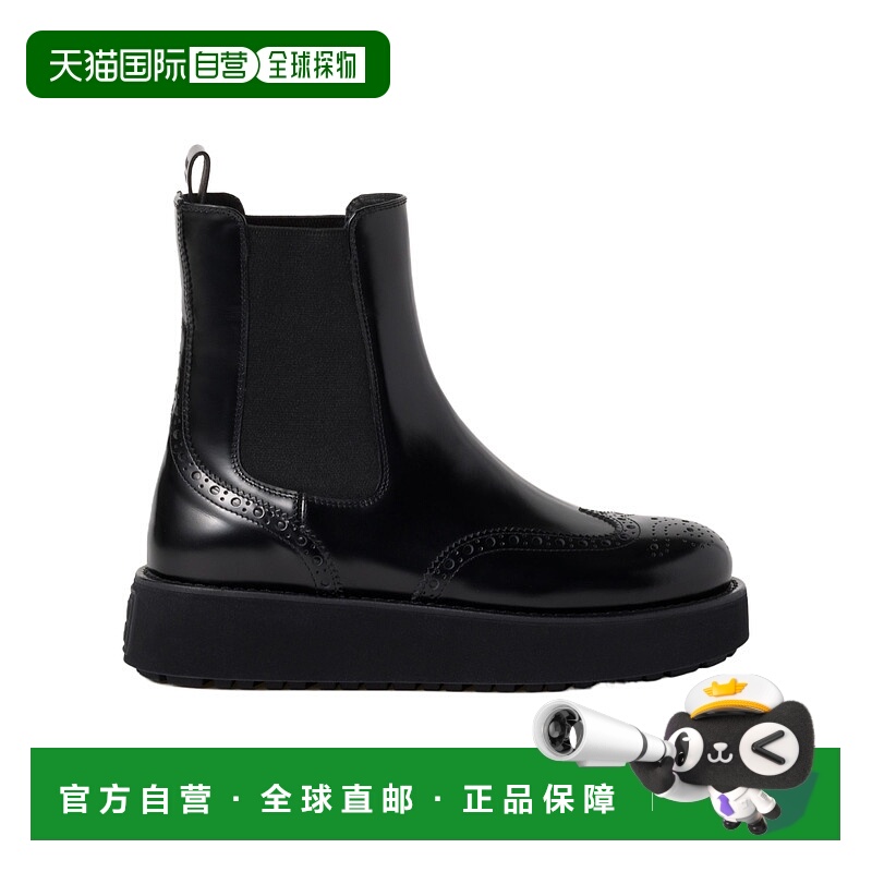 香港直邮Miu Miu 圆头短筒靴 5T268E055F045