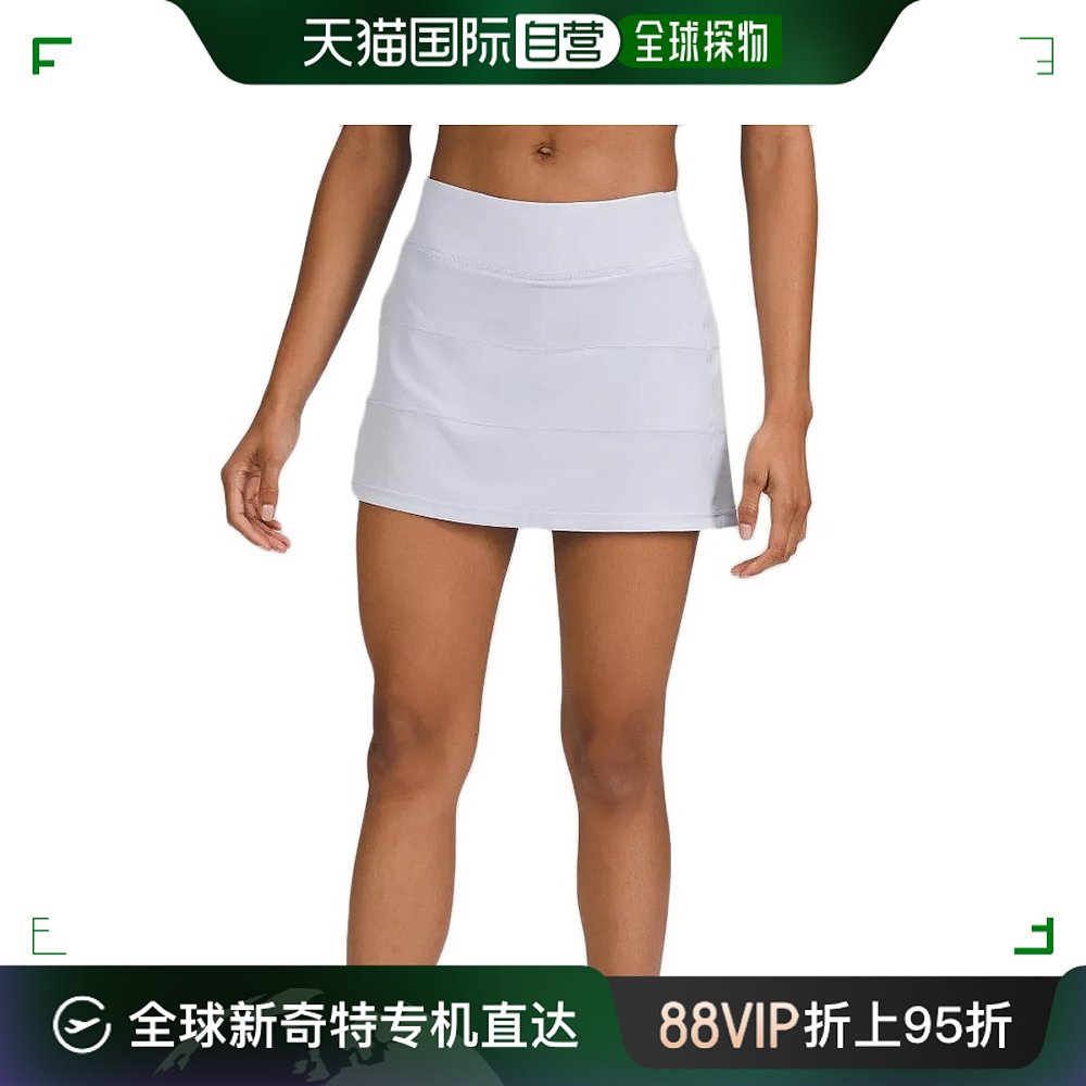 欧洲直邮LULULEMON/露露乐蒙女糖果色尼龙自带安全裤口袋运动短