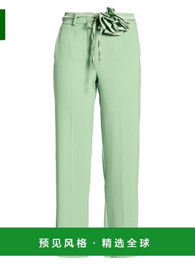 1h可退 香港直邮Marella 女士 休闲长裤 green绿色 舒适时尚