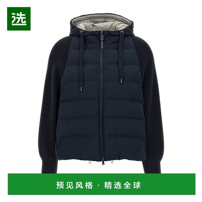 香港直邮Brunello Cucinelli 长袖棉服 MD5997699P连帽
